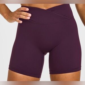 Oner Active UNIFIEDMOVE WRAP SHORTS WHITE LOGO 6"